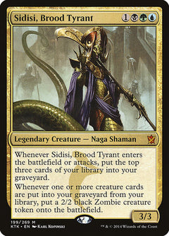 Sidisi, Brood Tyrant [Khans of Tarkir]-1