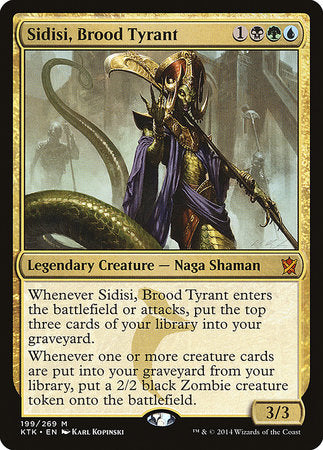 Sidisi, Brood Tyrant [Khans of Tarkir]-1