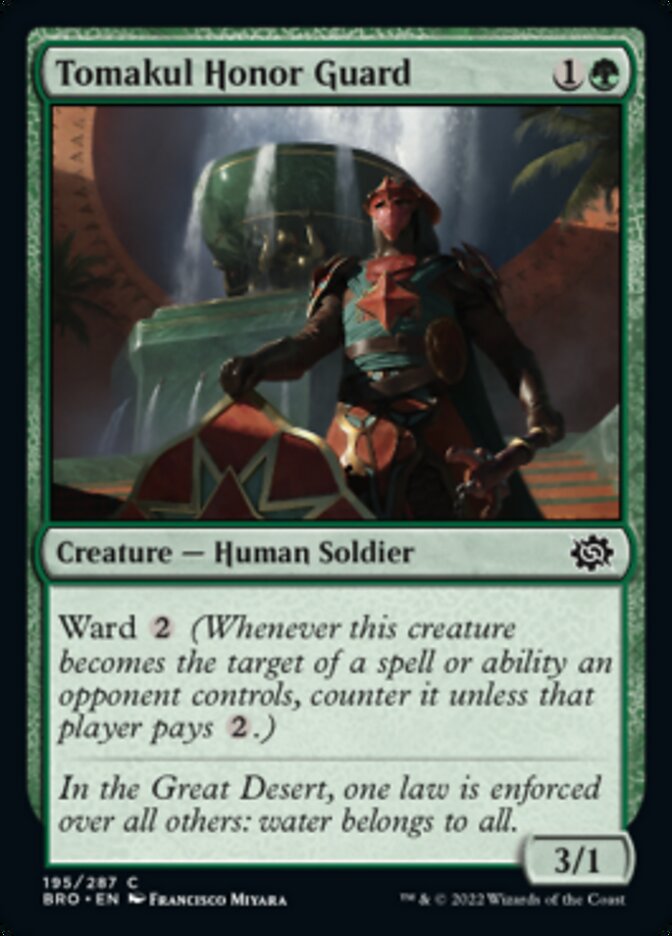 Tomakul Honor Guard [The Brothers' War]-1