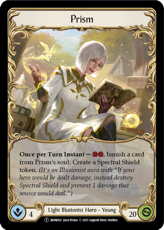 Prism // Prism, Sculptor of Arc Light [U-MON002 // U-MON001] (Monarch Unlimited)  Unlimited Normal-1