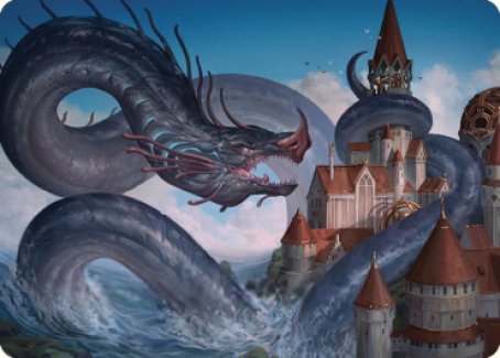 Tolarian Terror Art Card [Dominaria United Art Series]-1
