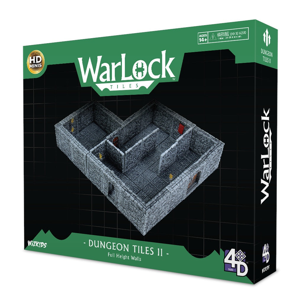 WarLock Tiles Dungeon Tiles II Full Height Stone Walls-1