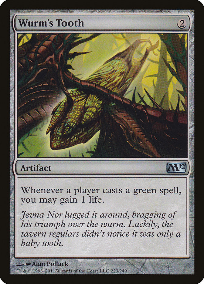 Wurm's Tooth [Magic 2012]-1