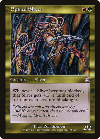 Spined Sliver [Time Spiral Timeshifted]-1