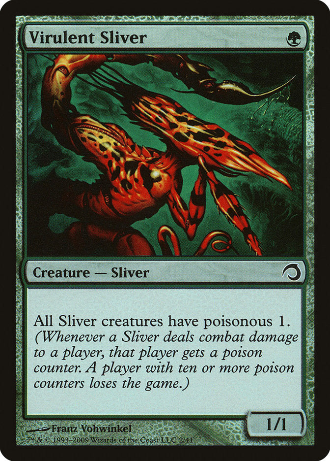 Virulent Sliver [Premium Deck Series: Slivers]-1