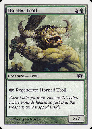 Horned Troll [Eighth Edition]-1