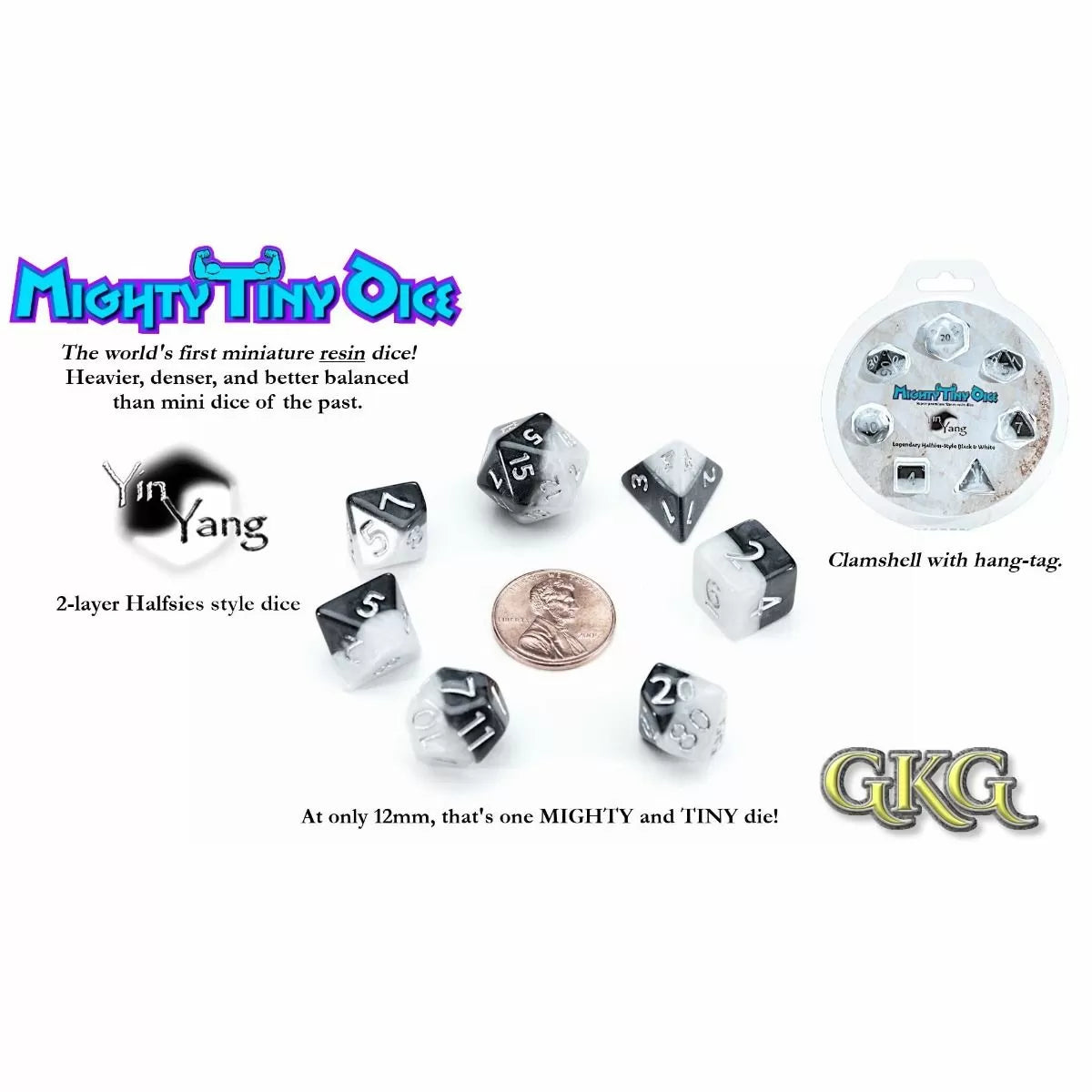 Gatekeeper Mighty Tiny Dice - Yin Yang-1