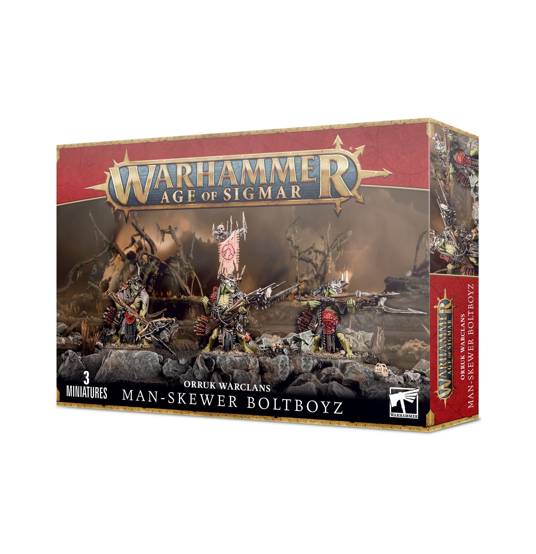 Orruk Warclans: Man-Skewer Boltboyz-1