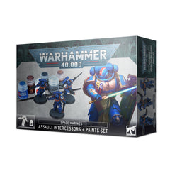 Space Marines Assault Interessors + Paint Set-1