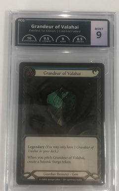 Graded (PCG-9) Grandeur of Valahai [EVR000] 1st Edition Cold Foil-2