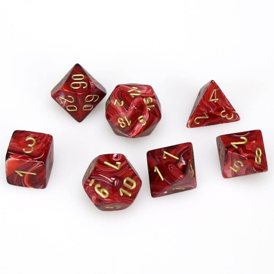 CHX 27434 Vortex Burgundy/gold 7-Die Set-1