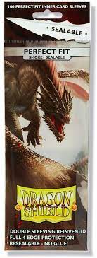 Sleeves - Dragon Shield - Perfect Fit Sealable - Standard - Smoke-2