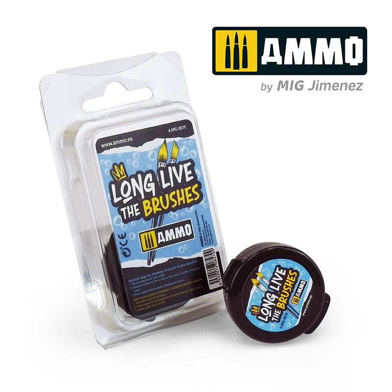 Ammo by MIG Brushes: Long Live the Brushes Soap-1