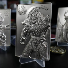 Magic the Gathering Limited Edition Silver Plated Ajani Goldmane Metal Collectible-3