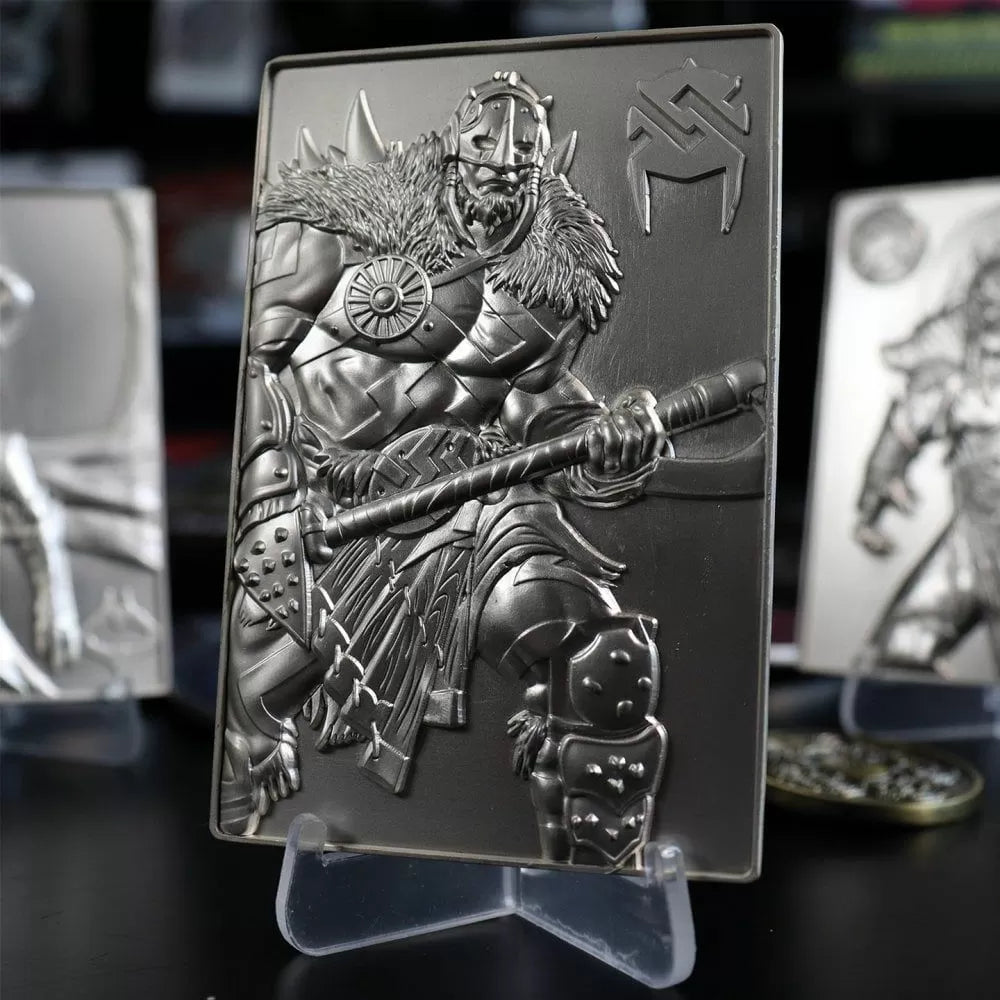 Magic the Gathering Limited Edition Silver Plated Garruk Wildspeaker Metal Collectible-3