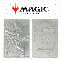 Magic the Gathering Limited Edition Silver Plated Garruk Wildspeaker Metal Collectible-4