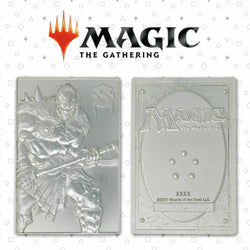 Magic the Gathering Limited Edition Silver Plated Garruk Wildspeaker Metal Collectible