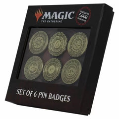 Magic the Gathering Set of 6 Limited Edition Mana Symbol Pin Badges-2