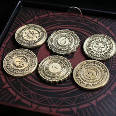 Magic the Gathering Set of 6 Limited Edition Mana Symbol Pin Badges-1