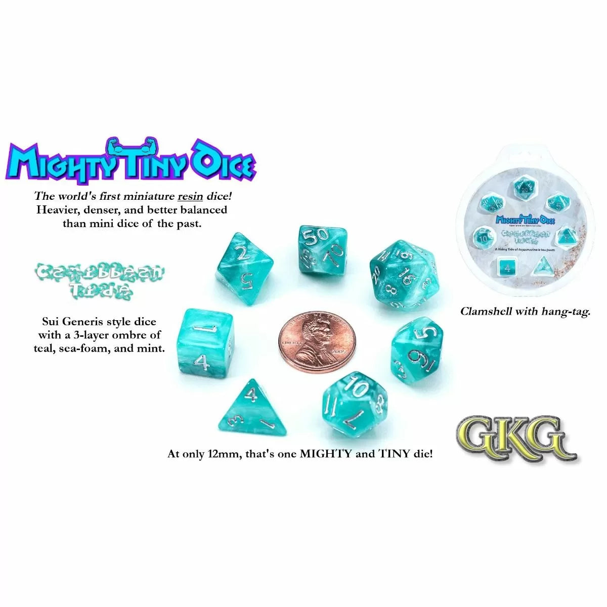 Gatekeeper Mighty Tiny Dice - Caribbean Tide-1