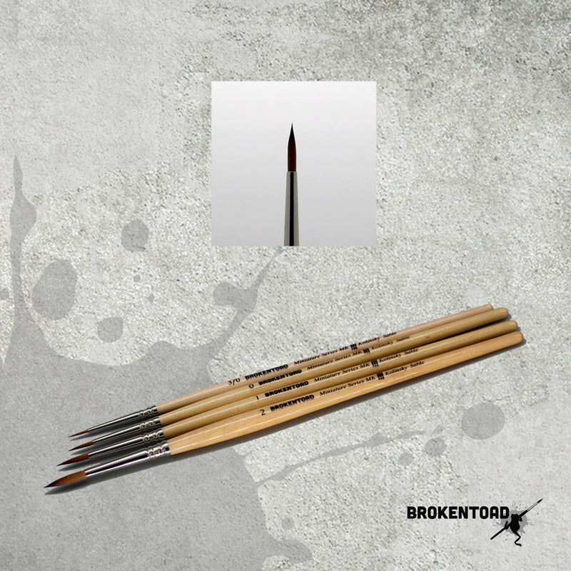 Broken Toad - Miniature Series MK3 Brush Size 1-1