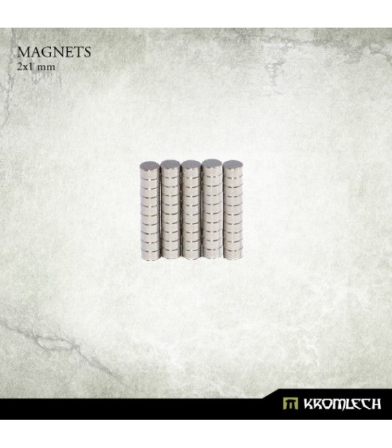 Accessories: Neodymium Disc Magnets 2x1mm (50)