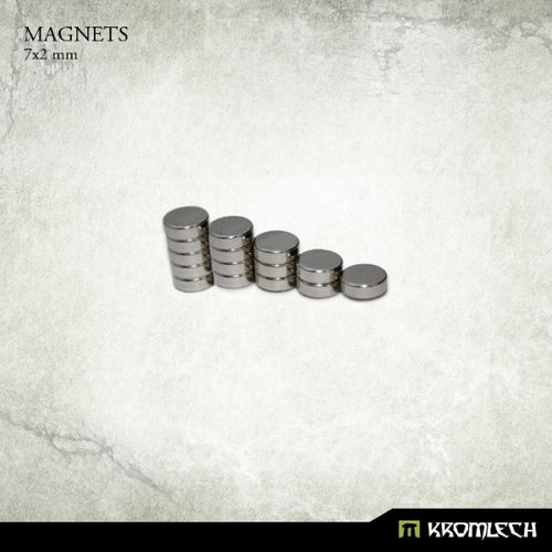 Accessories: Neodymium Disc Magnets 7x2mm (15)-1