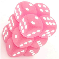 CHX LE563 Frosted 16mm d6 Pink/white Block (12)-1