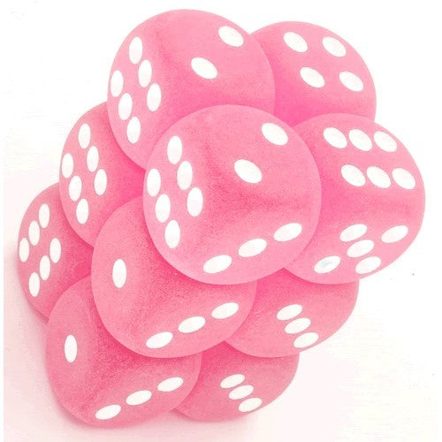 CHX LE563 Frosted 16mm d6 Pink/white Block (12)-1