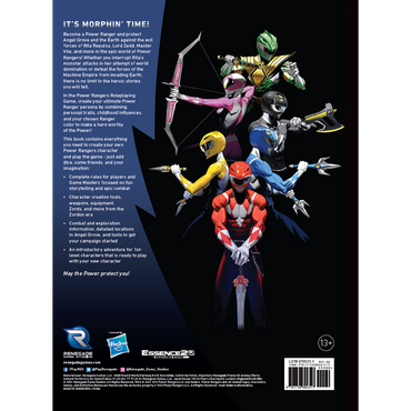 Power Ranger RPG - Core Rulebook