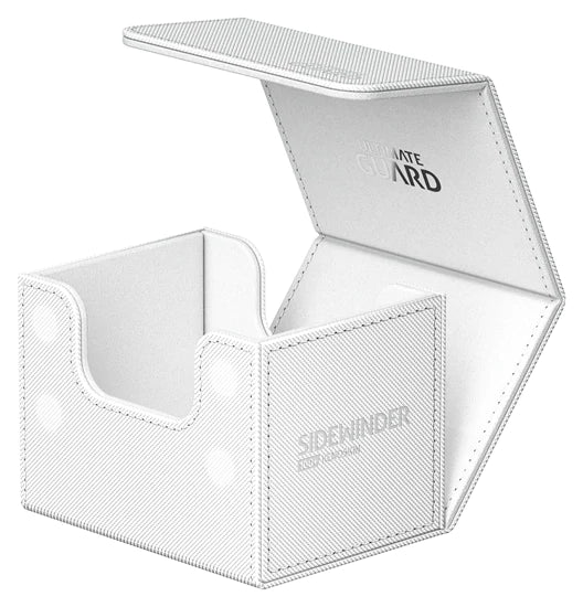 Ultimate Guard Sidewinder 100+ Xenoskin Monocolor White Deck Box-3