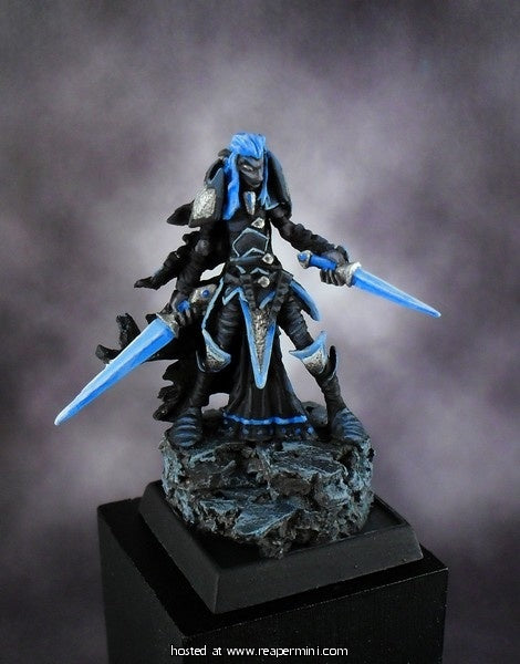 Reaper: Bones: Dark Elf Warrior-2