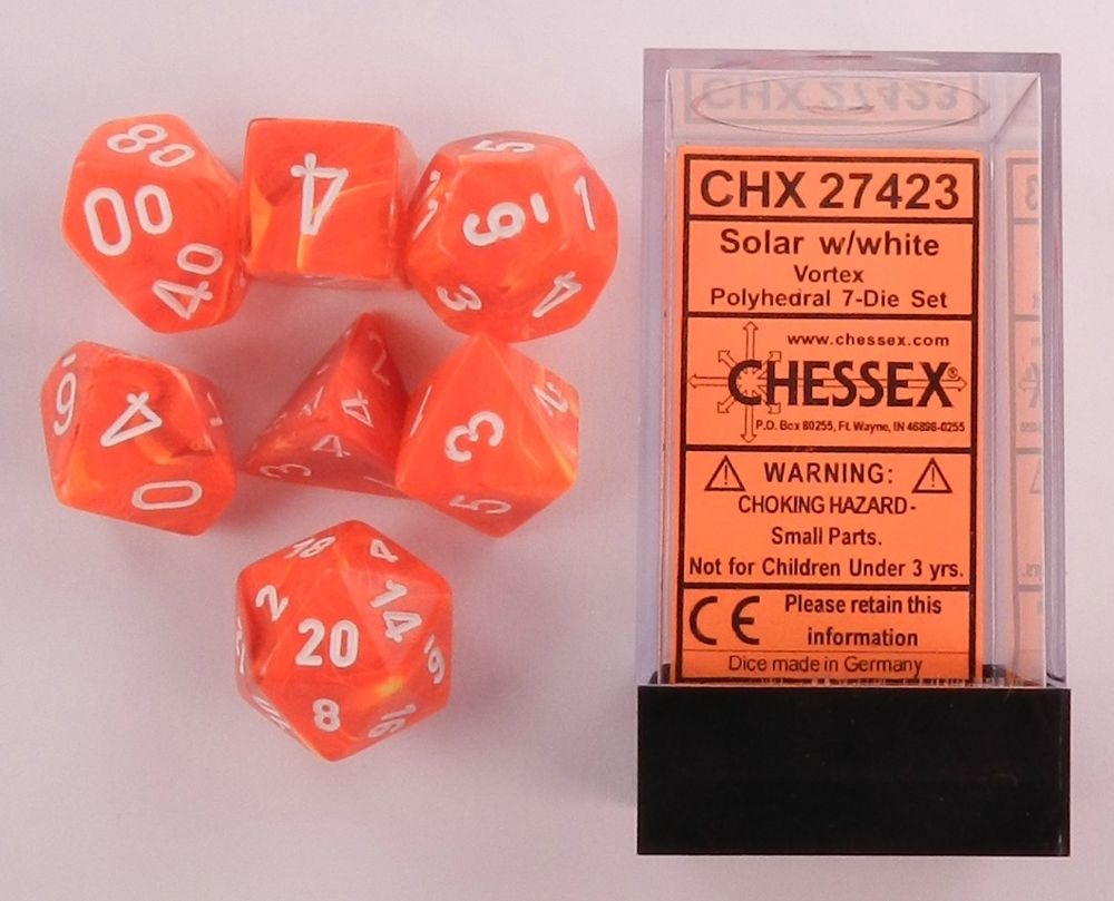 CHX 27423 Vortex Solar Yellow/White 7-Die Set-1