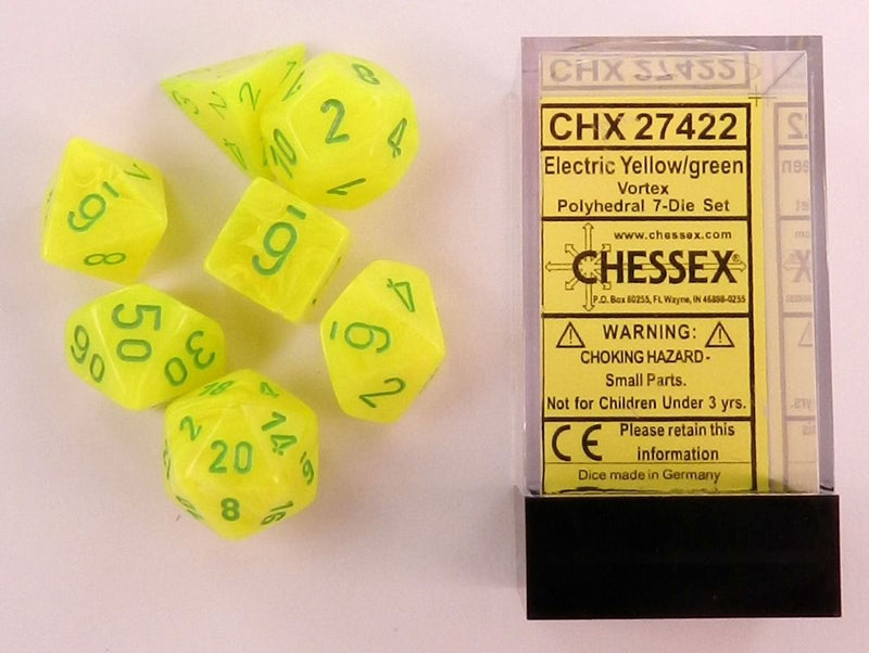 CHX 27422 Vortex Bright Yellow/Green 7-Die Set-1