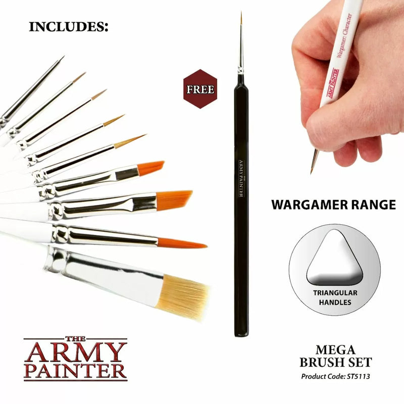 Army Painter Starter Set - Mega Brush Set-2