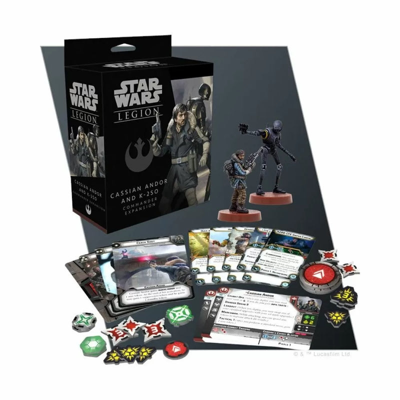 Star Wars Legion Cassian Andor and K-2SO Commander Expansion-2