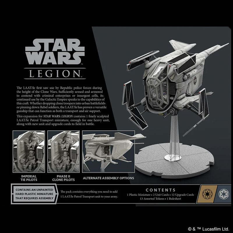 Star Wars Legion LAAT/le Patrol Transport Unit-4