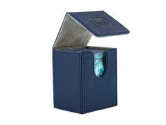 Ultimate Guard Flip Deck Case 100+ Standard Size XenoSkin Blue Deck Box-1