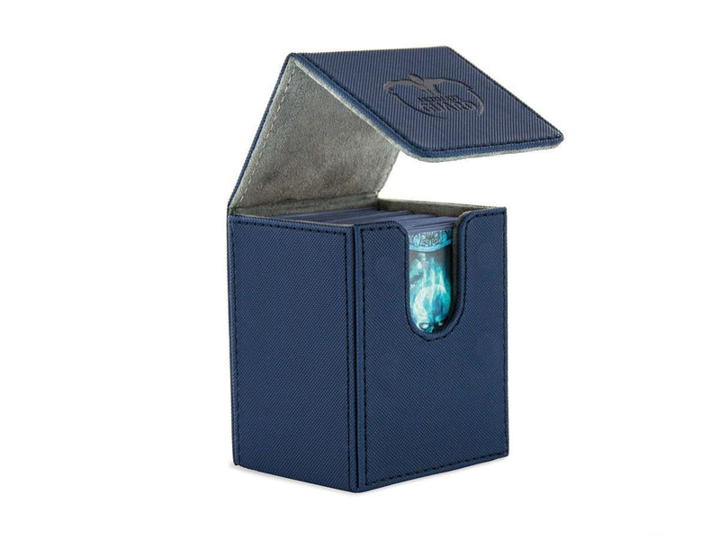 Ultimate Guard Flip Deck Case 100+ Standard Size XenoSkin Blue Deck Box-1