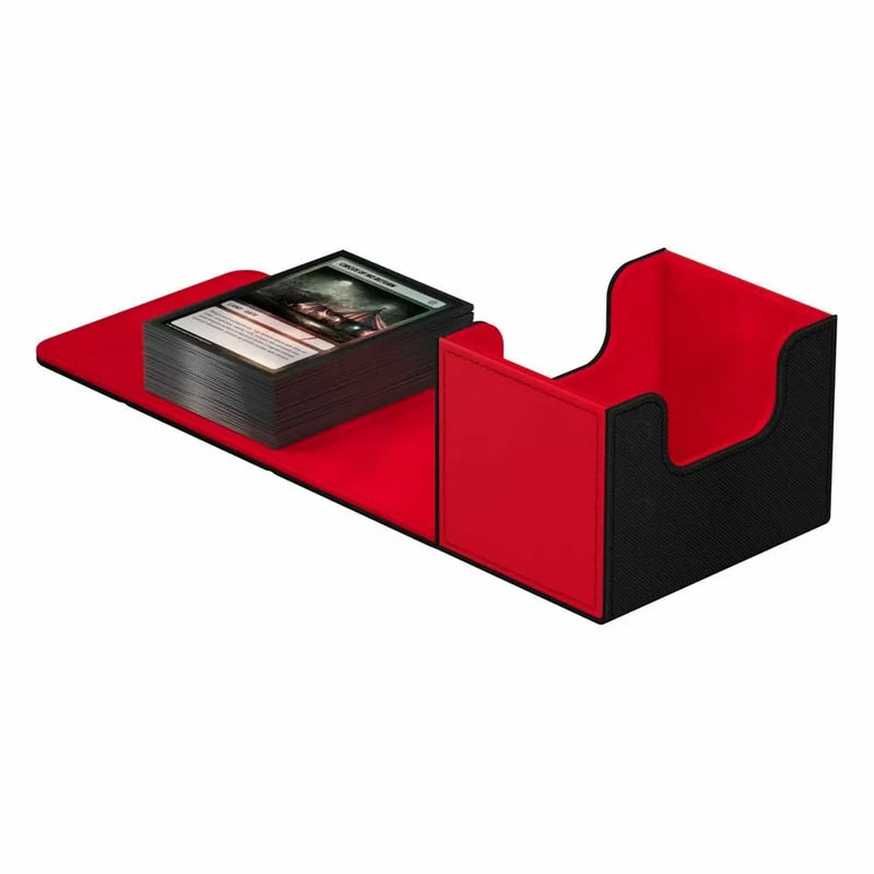 Ultimate Guard Synergy Sidewinder 100+ Black/Red Deck Box-2