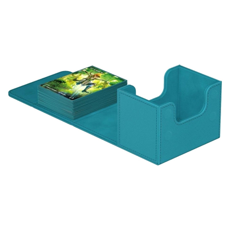 Ultimate Guard Sidewinder 80+ Xenoskin Monocolor Petrol Deck Box-4