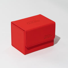 Ultimate Guard Sidewinder 80+ Xenoskin Monocolor Red Deck Box-1