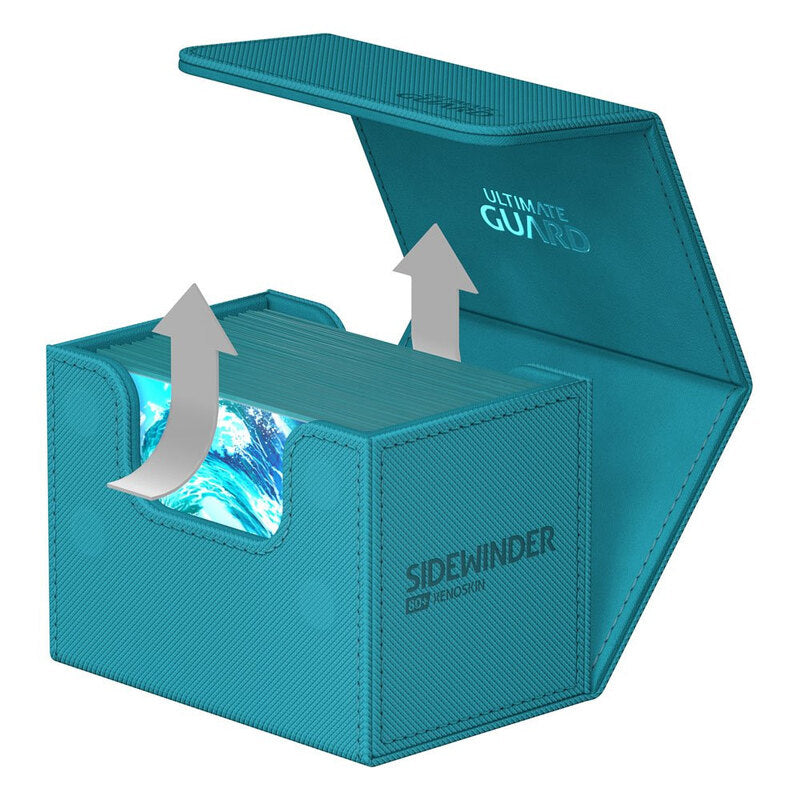 Ultimate Guard Sidewinder 80+ Xenoskin Monocolor Petrol Deck Box
