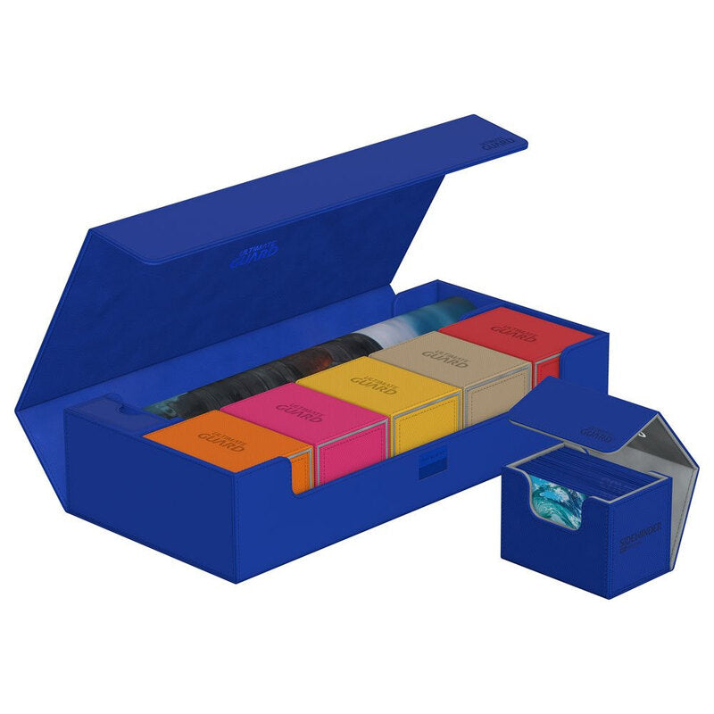 Ultimate Guard Superhive 550+ XenoSkin Monocolor Blue Deck Box