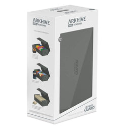 Ultimate Guard Arkhive Flip Case 800+ Standard Size XenoSkin Gray Deck Box