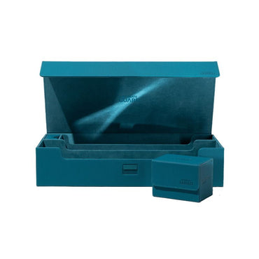 Ultimate Guard Superhive 550+ Standard Size XenoSkin Petrol Blue Deck Box