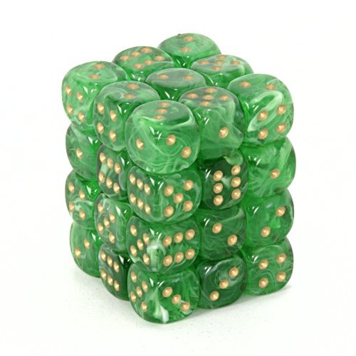 CHX 27835 Vortex 12mm d6 Green/Gold Block (36)-1