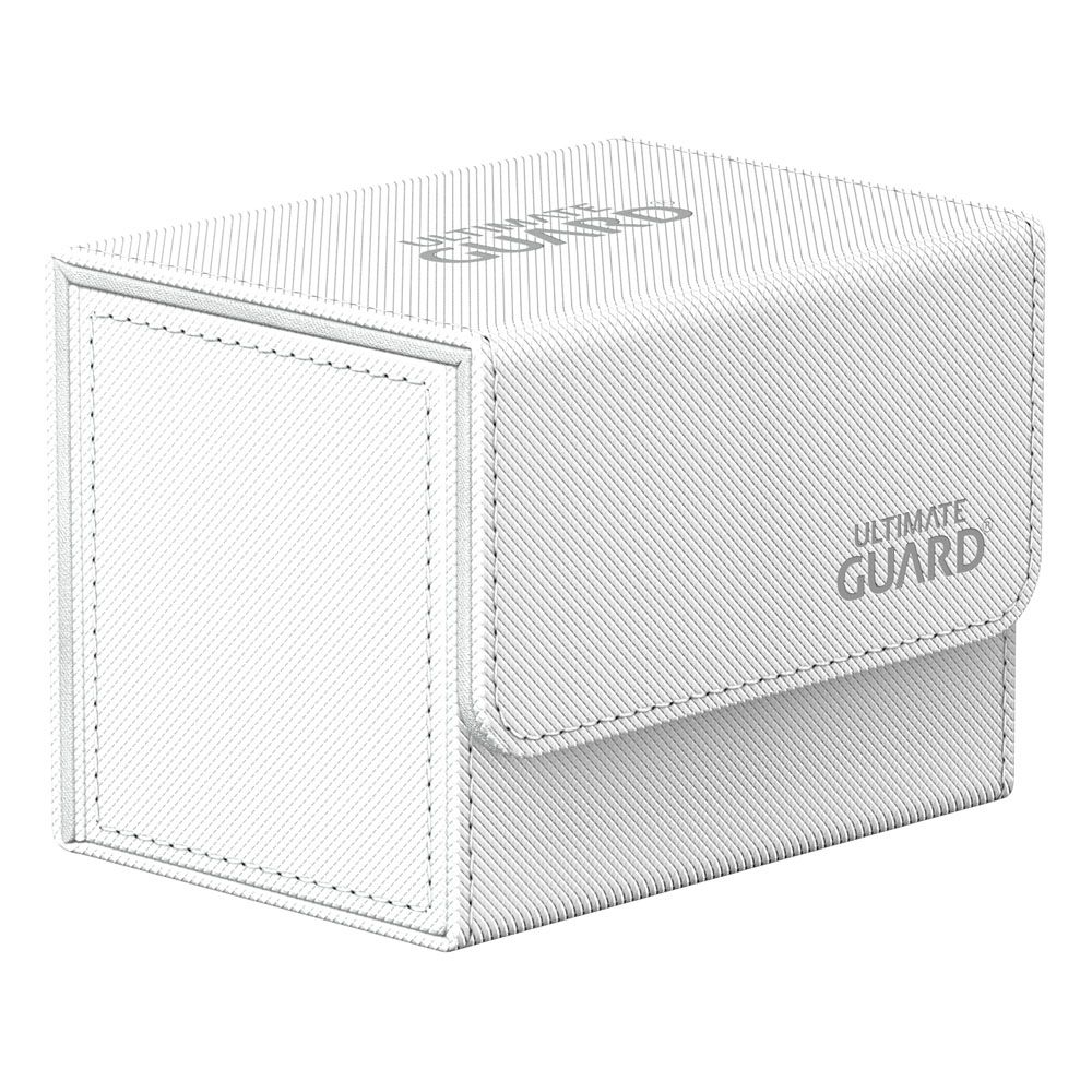 Ultimate Guard Sidewinder 80+ Xenoskin Monocolor White Deck Box-2