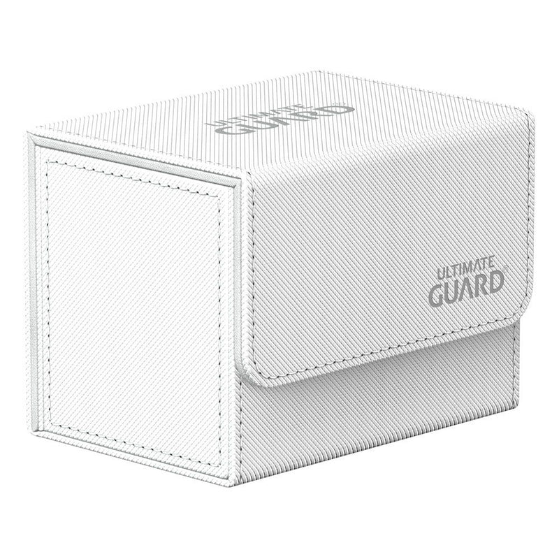 Ultimate Guard Sidewinder 80+ Xenoskin Monocolor White Deck Box-2