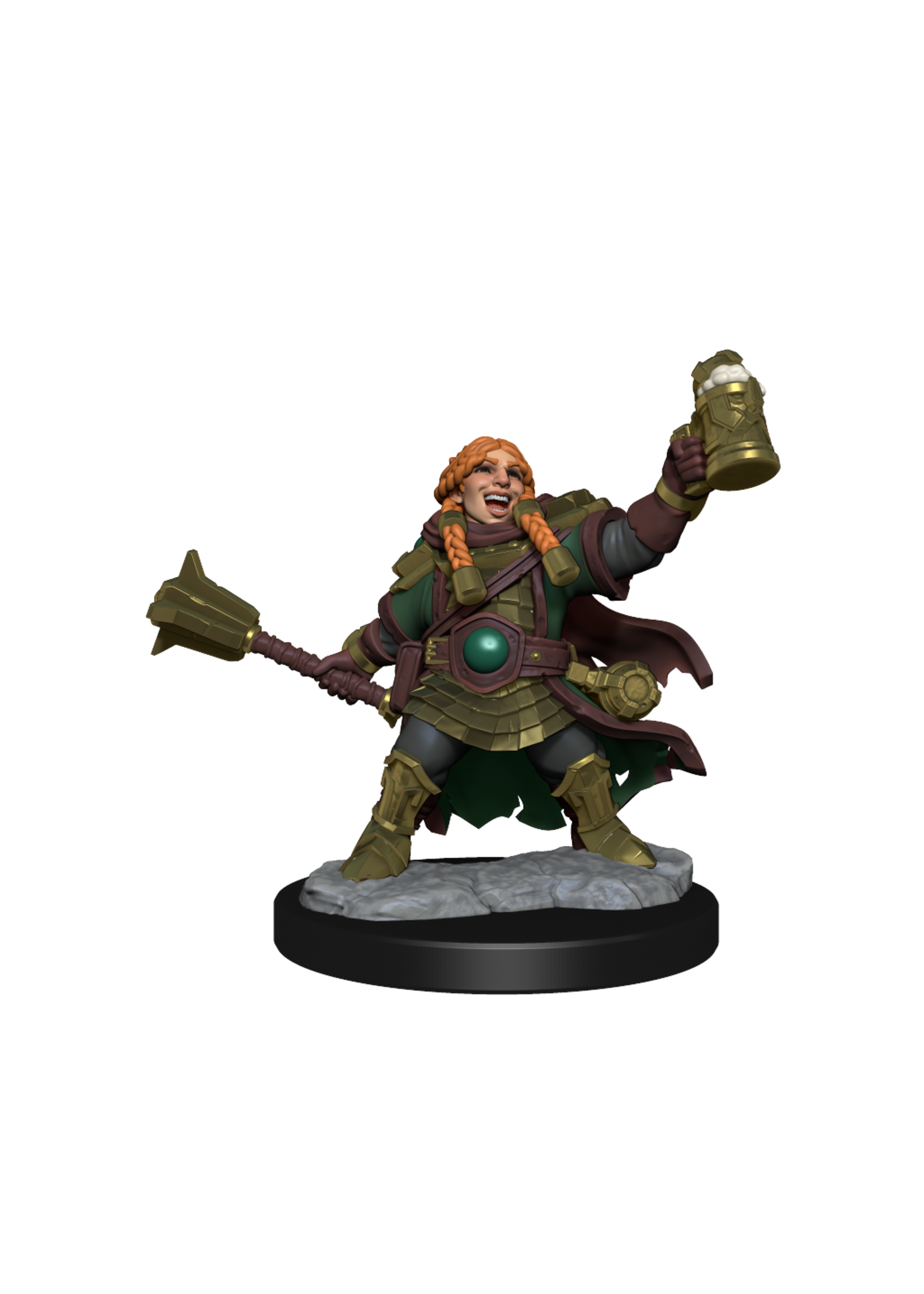 D&D Frameworks Dwarf Cleric Female